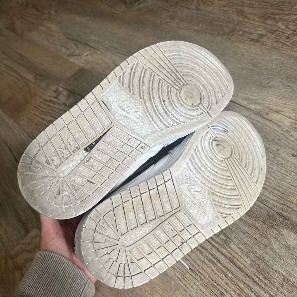 Nike White High-Top Air Jordan Sneakers - Picture 7 of 7